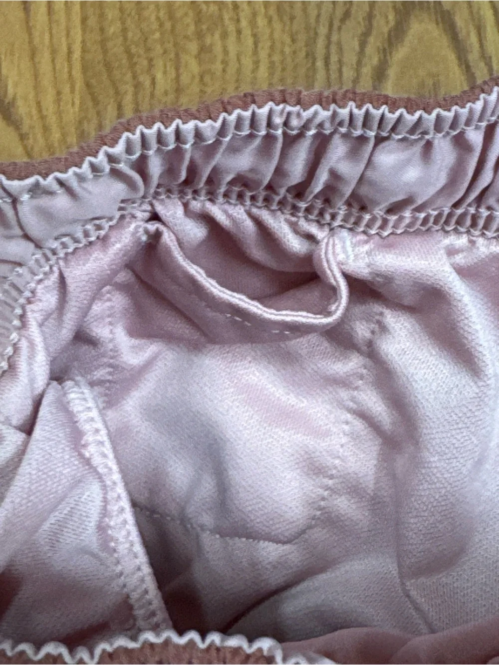 ❤️ Nike Women's Large Dri-Fit Mauve Pink Active Drawstring Shorts Lined (B17)